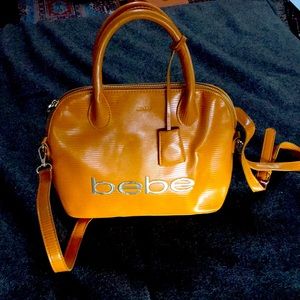 Burnt Orange/ Mustard Yellow Bebe Purse